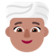 Woman Wearing Turban- Medium Skin Tone emoji on Microsoft
